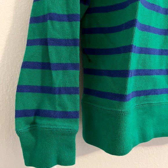 Entireworld Women's Type C, Version 8 Sweatshirt, Green/Blue stripe - Picture 3 of 7